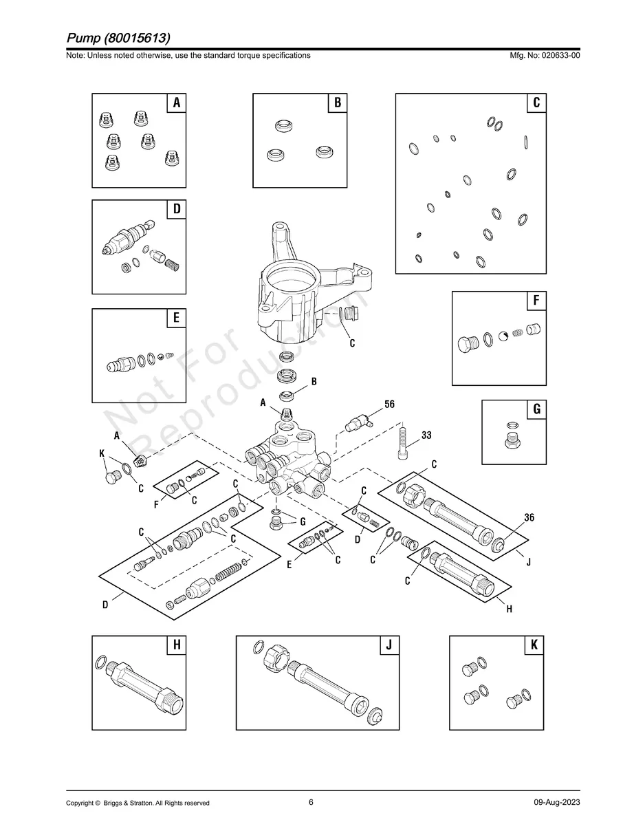 BRIGGS AND STRATTON, 020633-00, IPL.6